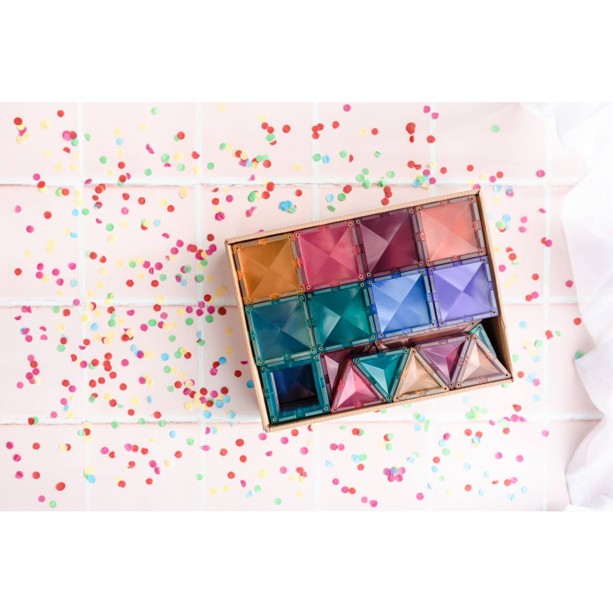 Connetix - Magnetbausteine Pastel Creative Pack 120-tlg.