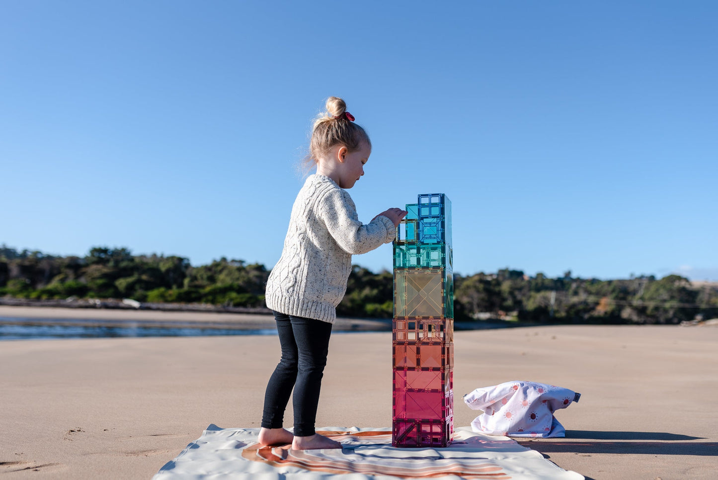 Connetix - Magnetbausteine Pastel Starter Pack 64-tlg.