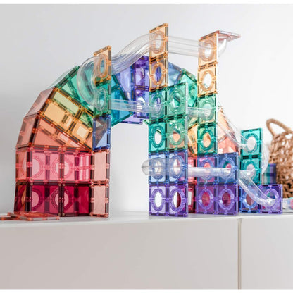 Connetix - Magnetbausteine Pastel Ball Run 106-tlg.