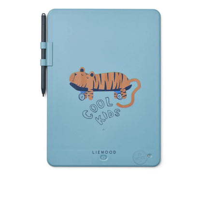 Liewood - ZORA Lcd-Zeichentafel Tiger -  Beach blue